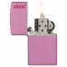 ISQUEIRO ZIPPO LOGO PINK MATTE